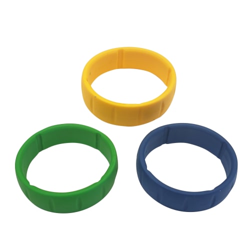 Accesorio de anillos de color de mango comercial Suncast, multicolor